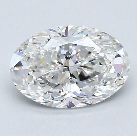 Diamond Natural 1,7Ct G-VVS2 Oval - GIA7543924372 1
