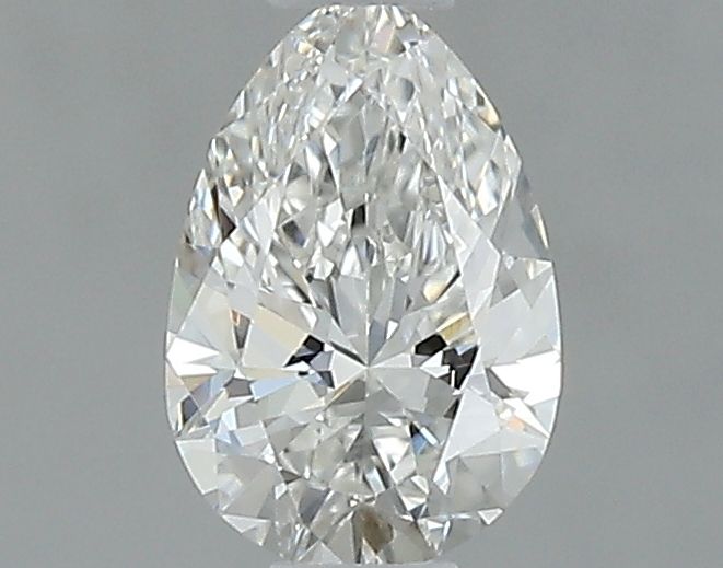 Diamond Natural 0,33Ct G-VVS2 Pear - GIA6522510237 1