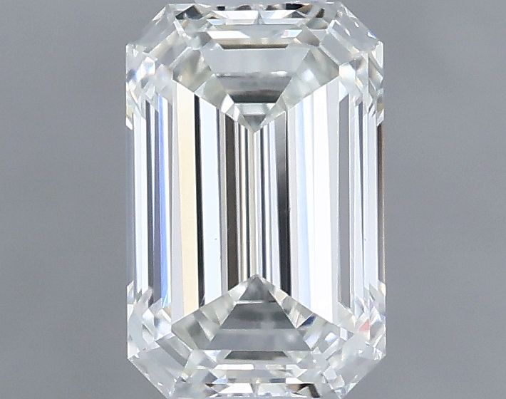 Diamond Natural 0,53Ct I-VS1 Emerald - GIA7556553591 1