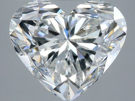 Diamond Natural 1,5Ct G-VS2 Heart - GIA5553509676 1