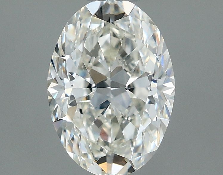 Diamond Natural 0,71Ct I-VVS1 Oval - GIA7558061580 1
