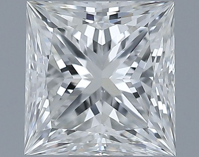 Diamond Natural 0,51Ct H-VS2 Princess - GIA2557506183 1