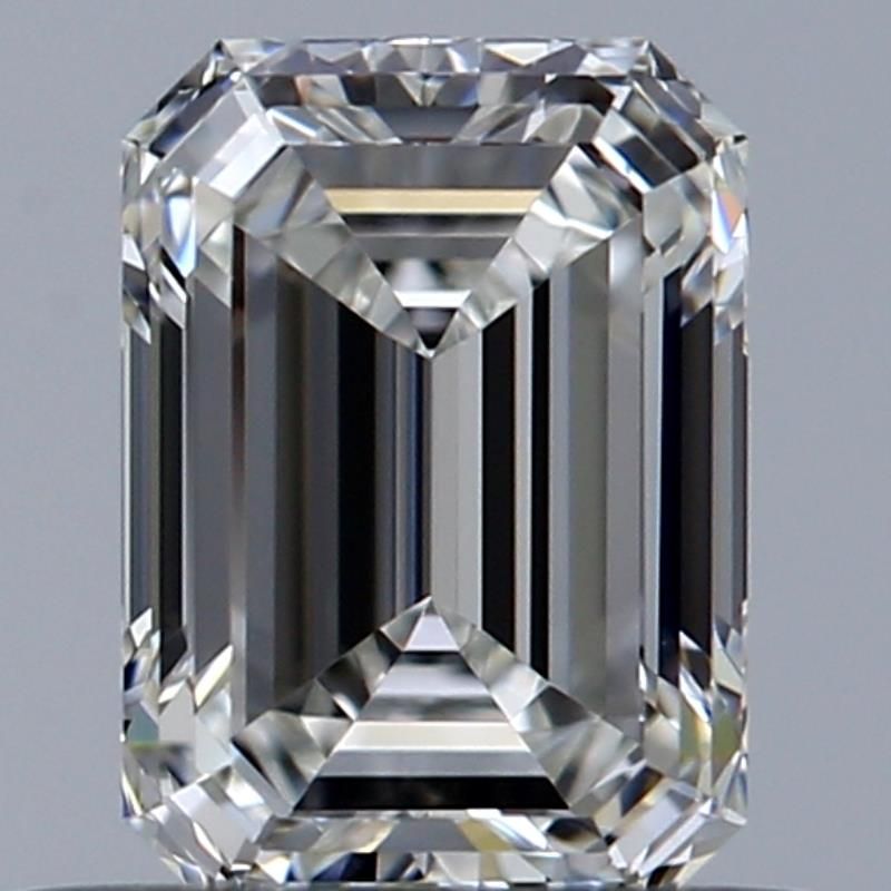 Diamond Natural 0,53Ct G-IF Emerald - GIA6521486466 1