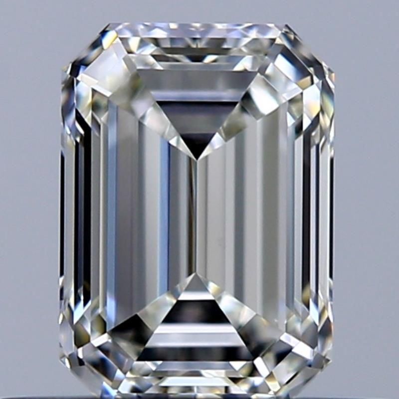 Diamond Natural 0,55Ct H-VS1 Emerald - GIA5543802637 1