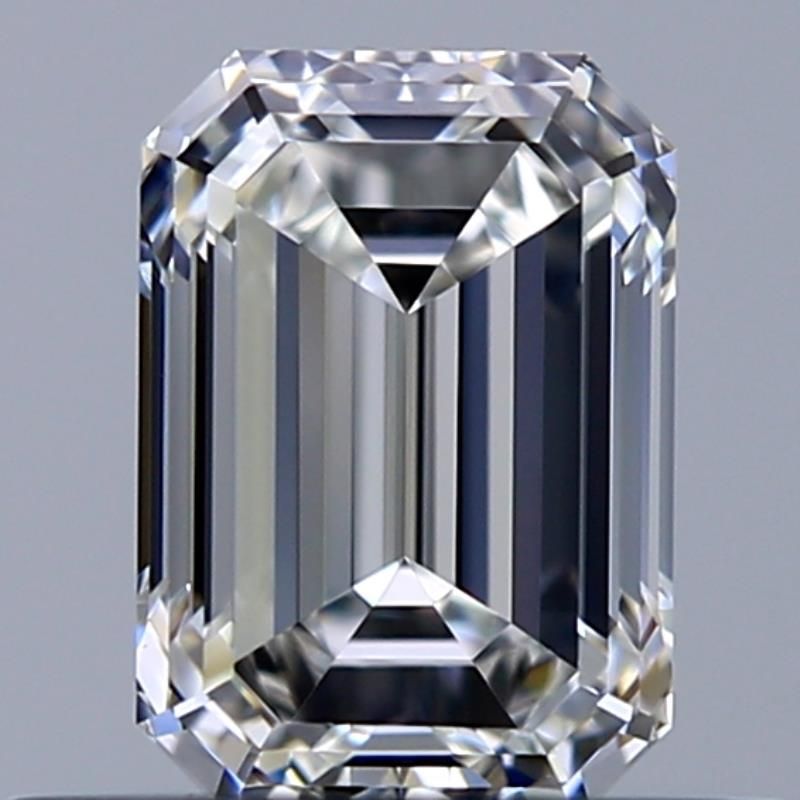 Diamond Natural 0,56Ct G-VVS1 Emerald - GIA6535176535 1