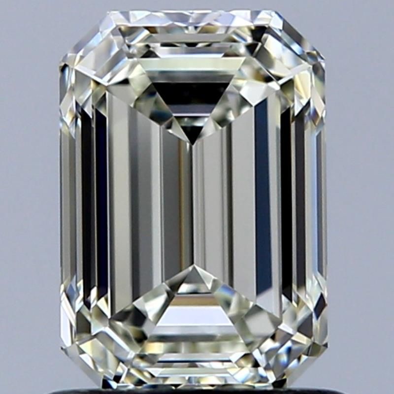 Diamond Natural 1,06Ct K-VVS1 Emerald - GIA6542920530 1