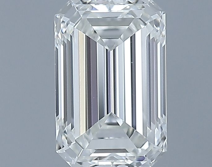 Diamond Natural 0,42Ct H-VVS2 Emerald - GIA2557798069 1