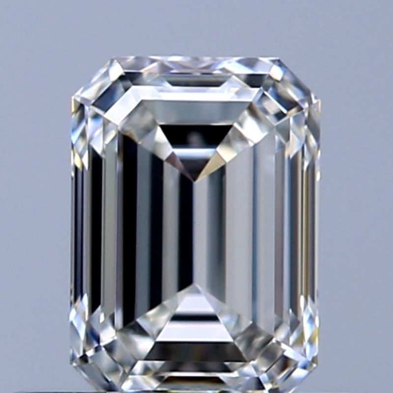 Diamond Natural 0,53Ct G-VVS1 Emerald - GIA1555165006 1