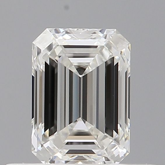 Diamond Natural 0,51Ct H-VVS1 Emerald - GIA6522028825 1
