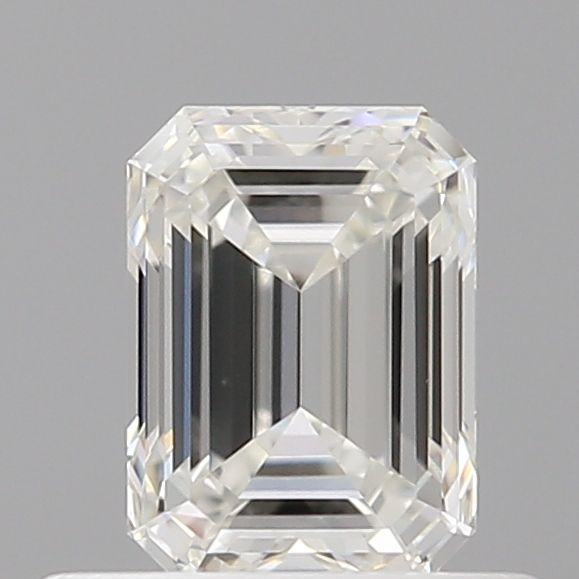Diamond Natural 0,5Ct H-VVS2 Emerald - GIA1529683487 1