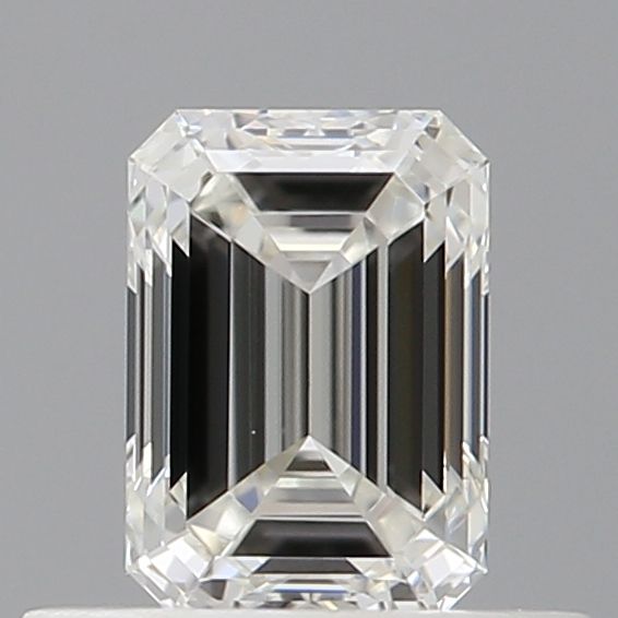 Diamond Natural 0,51Ct H-VVS1 Emerald - GIA7526028116 1