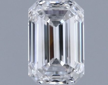 Diamond Natural 0,33Ct G-VVS2 Emerald - GIA2556739710 1