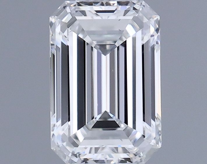 Diamond Natural 0,34Ct F-VS1 Emerald - GIA7556552453 1