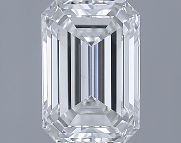 Diamond Natural 0,38Ct F-VS1 Emerald - GIA2554845910 1
