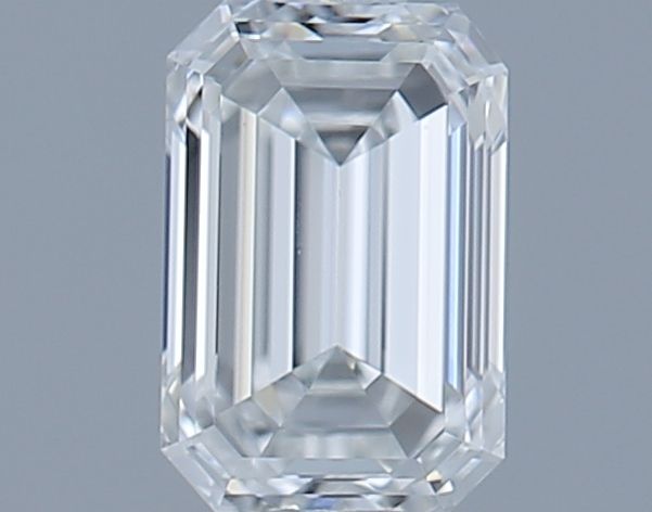 Diamond Natural 0,4Ct F-VS1 Emerald - GIA6555653868 1