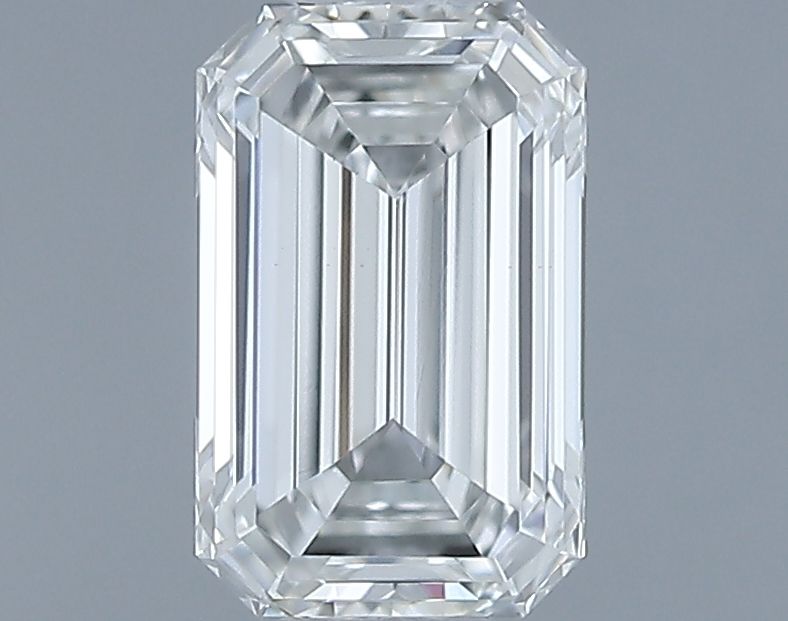 Diamond Natural 0,41Ct G-VVS2 Emerald - GIA7556565163 1