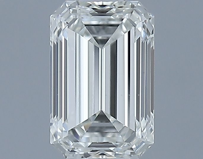 Diamond Natural 0,53Ct I-VS1 Emerald - GIA6555735426 1