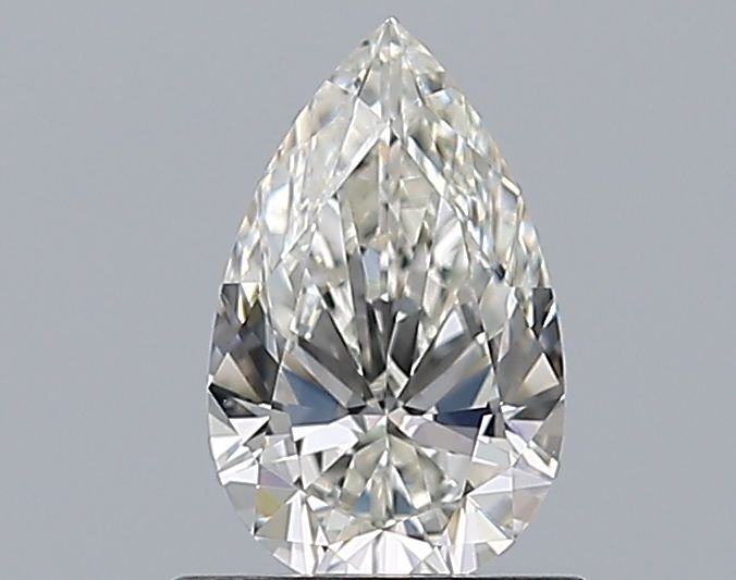 Diamond Natural 0,71Ct H-VVS2 Pear - GIA7473850418 1
