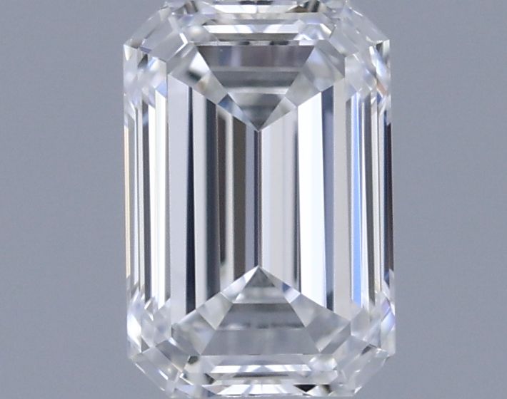 Diamond Natural 0,34Ct F-VVS2 Emerald - GIA5556843750 1