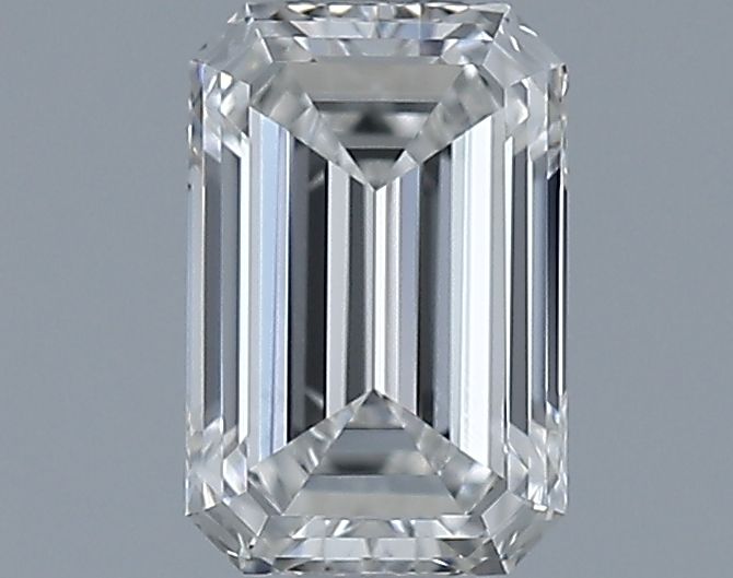 Diamond Natural 0,9Ct H-VVS2 Emerald - GIA1558079118 1