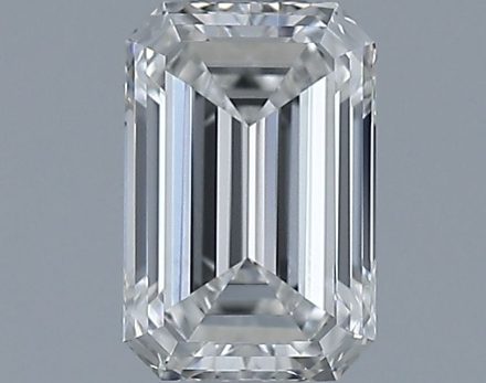 Diamond Natural 0,9Ct H-VVS2 Emerald - GIA1558079118 1