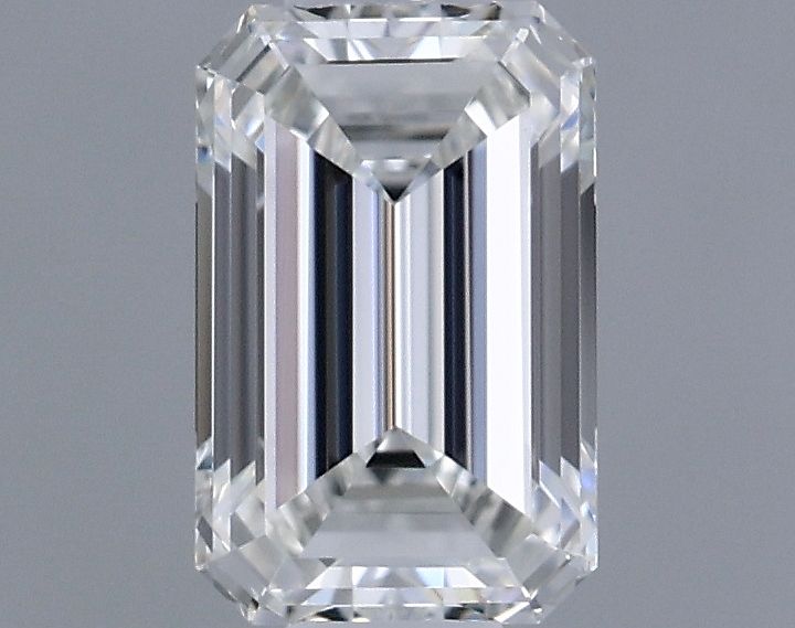 Diamond Natural 0,45Ct G-VVS2 Emerald - GIA7556550810 1