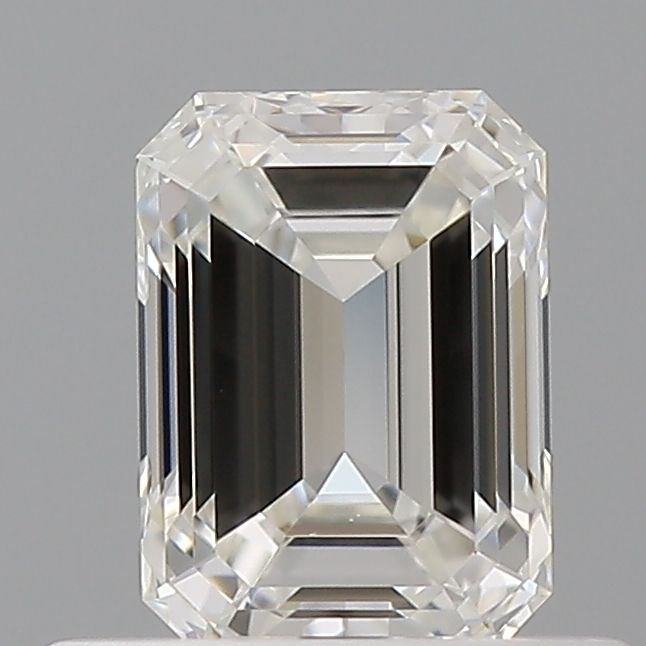 Diamond Natural 0,5Ct H-VVS1 Emerald - GIA2526182305 1
