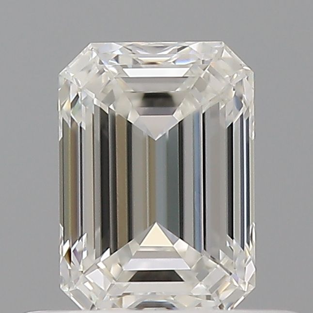 Diamond Natural 0,5Ct H-VVS2 Emerald - GIA1528294421 1