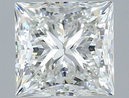 Diamond Natural 1,7Ct H-VS1 Princess - GIA7551145966 1