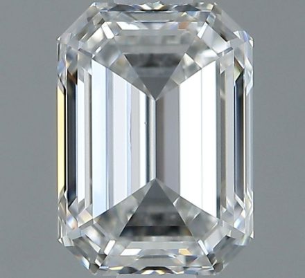 Diamond Natural 1,01Ct F-VS1 Emerald - GIA5543649417 1