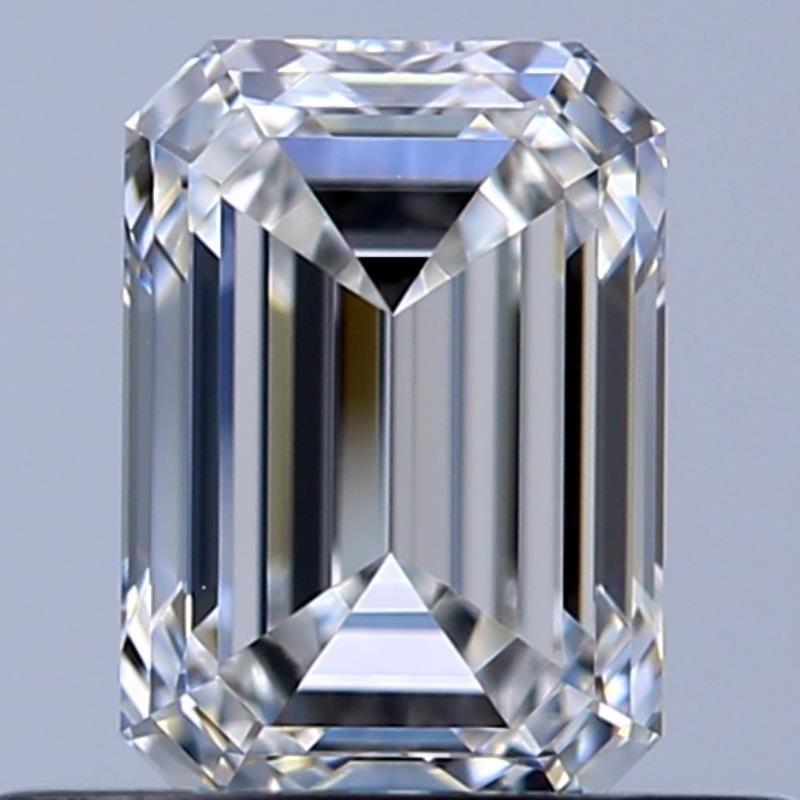 Diamond Natural 0,57Ct F-VS1 Emerald - GIA3555364517 1
