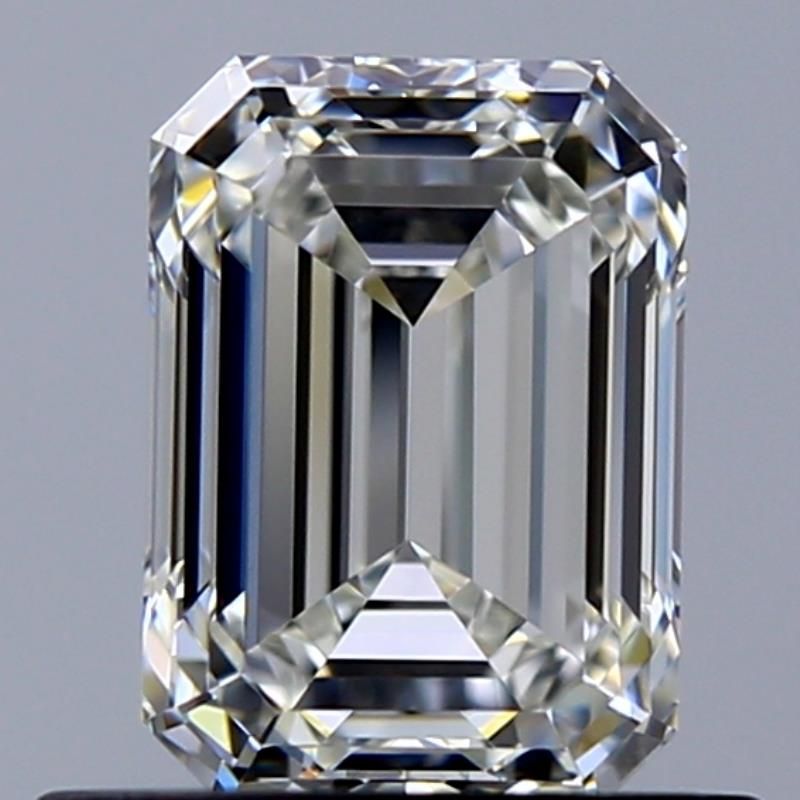 Diamond Natural 0,76Ct H-VVS2 Emerald - GIA6522391311 1