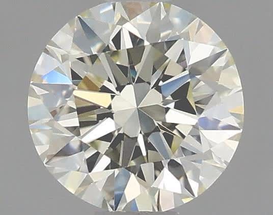 Diamond Natural 0,59Ct M-VVS2 Round - GIA7431491369 1