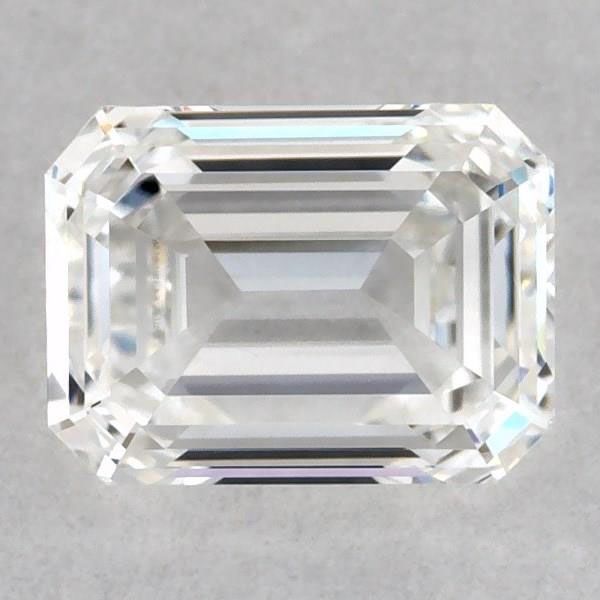 Diamond Natural 0,49Ct F-VVS2 Emerald - GIA6431658138 1