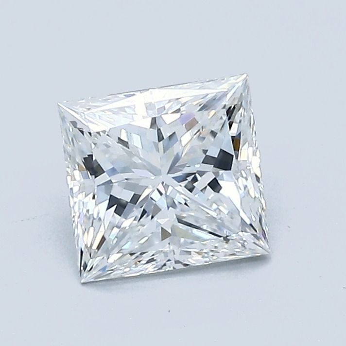 Diamond Natural 1,03Ct F-VVS2 Princess - GIA1156700605 1