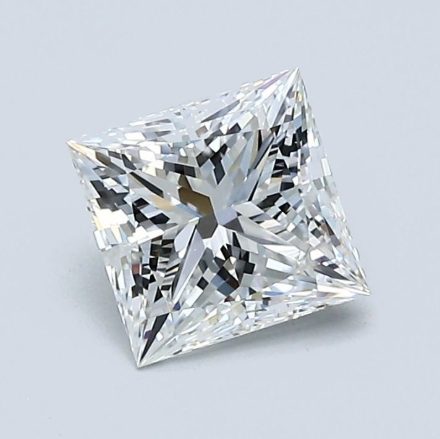 Diamond Natural 1,02Ct F-VVS2 Princess - GIA1517082313 1