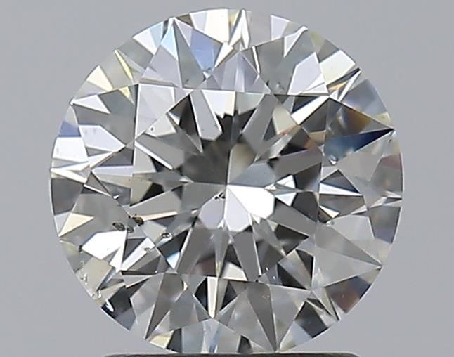 Diamond Natural 1,61Ct I-SI1 Round - GIA7558086202 1