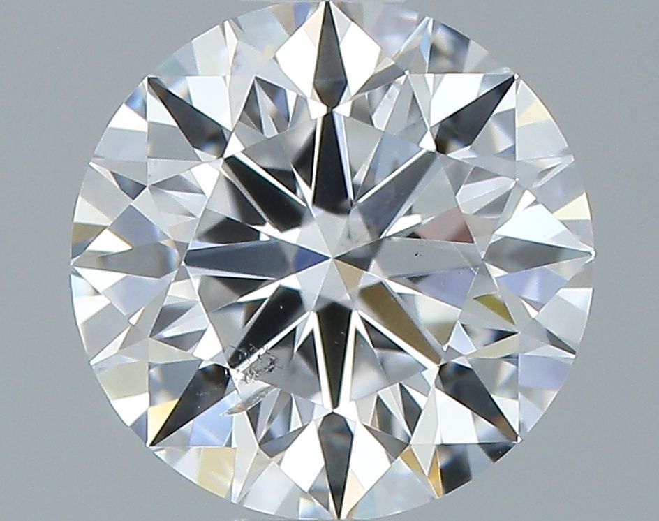 Diamond Natural 1Ct D-SI1 Round - GIA6555587395 1