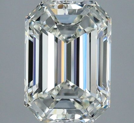 Diamond Natural 1,5Ct J-VVS2 Emerald - GIA5553601294 1