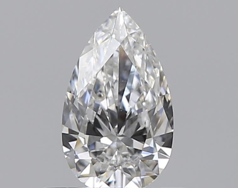 Diamond Natural 0,37Ct F-VVS2 Pear - GIA7518917242 1
