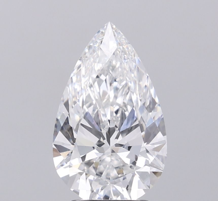 Lab Grown Diamond 2,58Ct D-VS1 Pear - IGILG826645164 1
