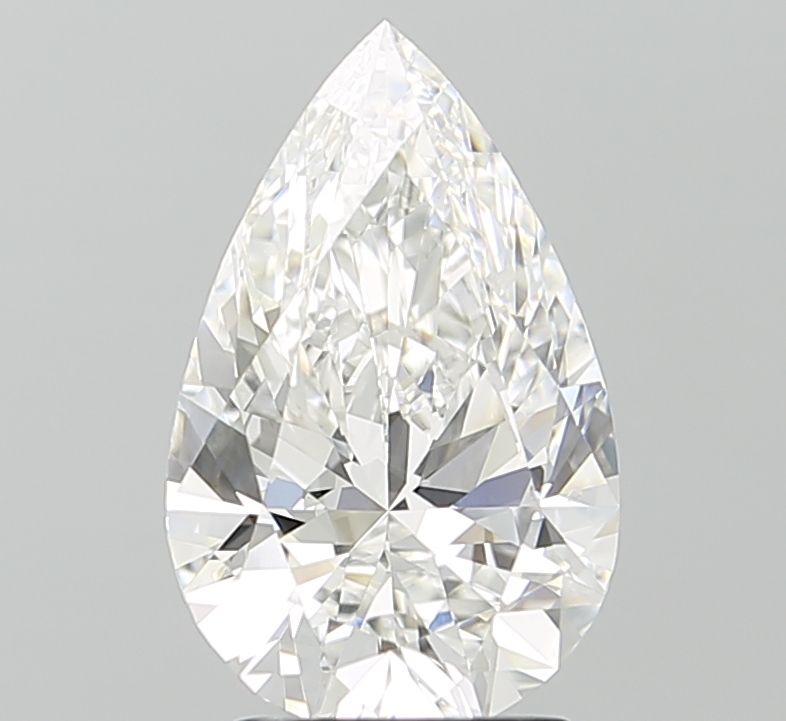 Lab Grown Diamond 2,57Ct E-VVS2 Pear - IGILG826689719 1