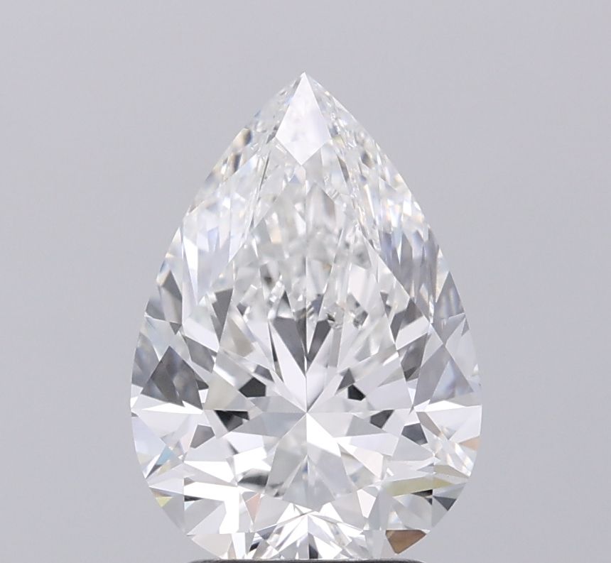 Lab Grown Diamond 2,61Ct E-VVS2 Pear - IGILG818679653 1