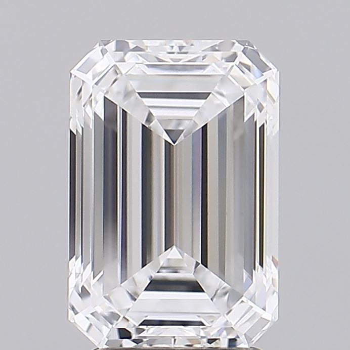Lab Grown Diamond 3,24Ct D-VVS2 Emerald - IGILG785607160 1