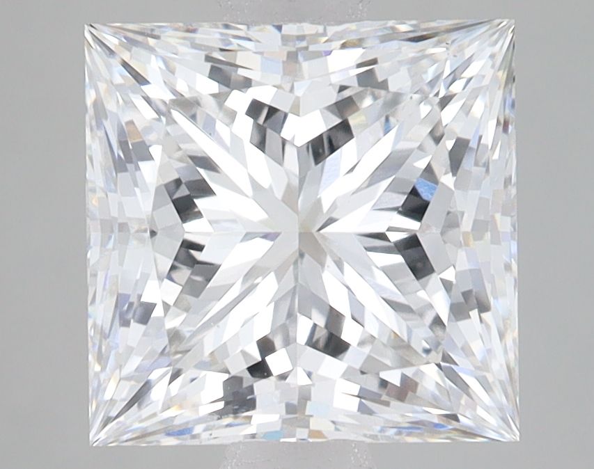 Lab Grown Diamond 3,76Ct F-VS1 Princess - IGILG662441885 1