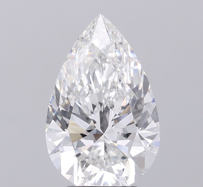 Lab Grown Diamond 3,08Ct E-VVS2 Pear - IGILG826635760 1