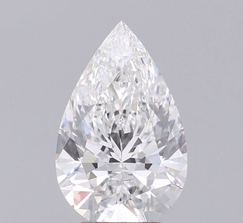 Lab Grown Diamond 3,08Ct F-VVS2 Pear - IGILG826693007 1