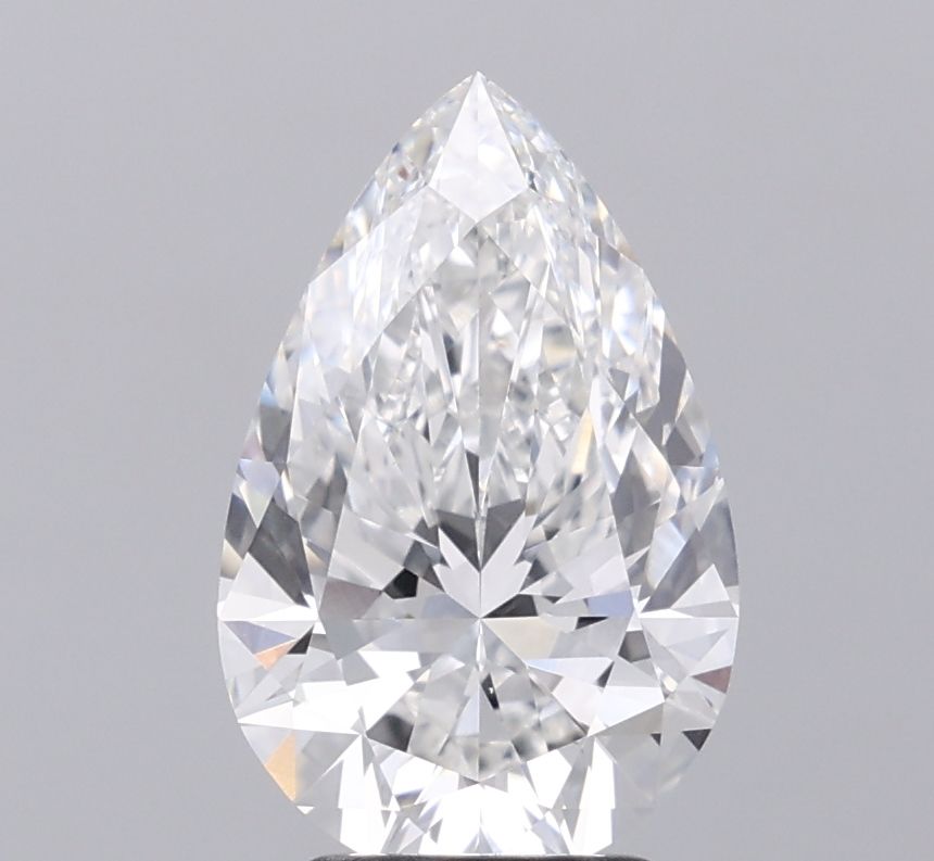 Lab Grown Diamond 3,03Ct F-VVS2 Pear - IGILG826633075 1