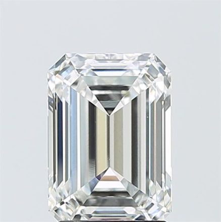 Lab Grown Diamond 2,06Ct E-VVS2 Emerald - IGILG825674310 1