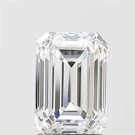 Lab Grown Diamond 2,06Ct F-VVS2 Emerald - IGILG825675666 1